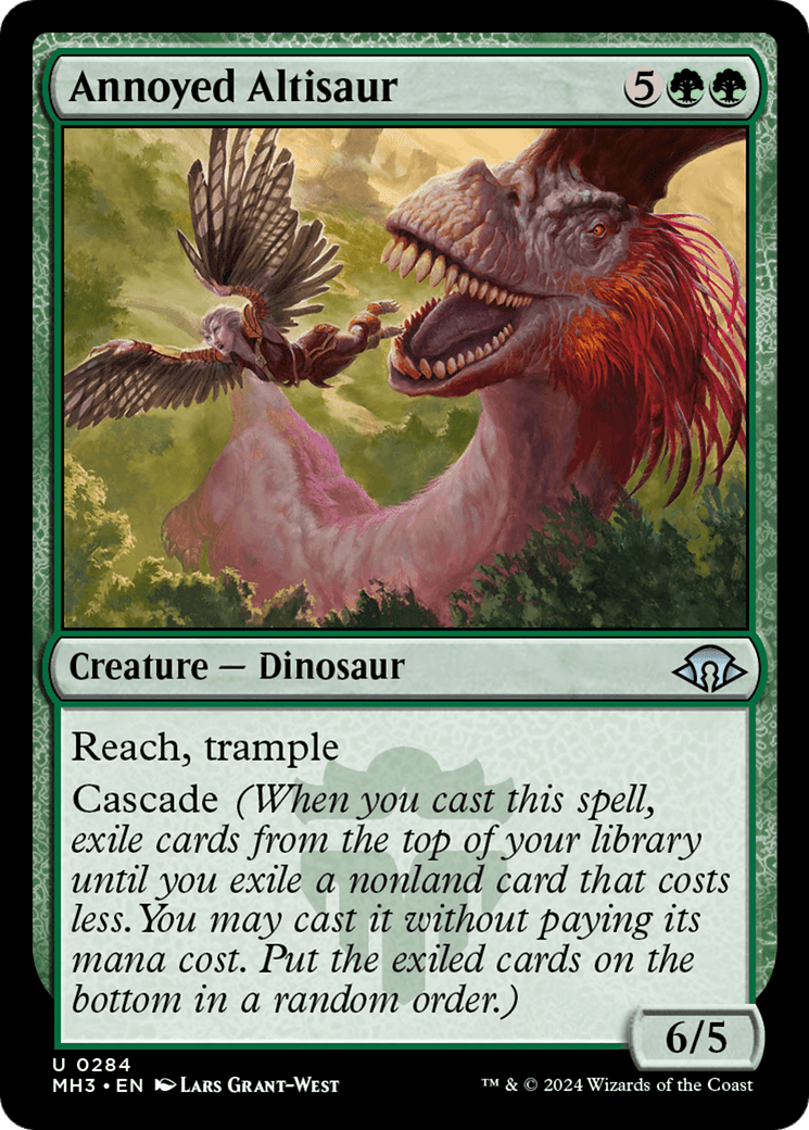 Annoyed Altisaur [Modern Horizons 3] Foil