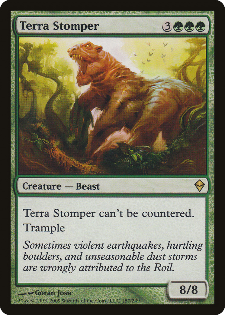 Terra Stomper [Zendikar] Foil