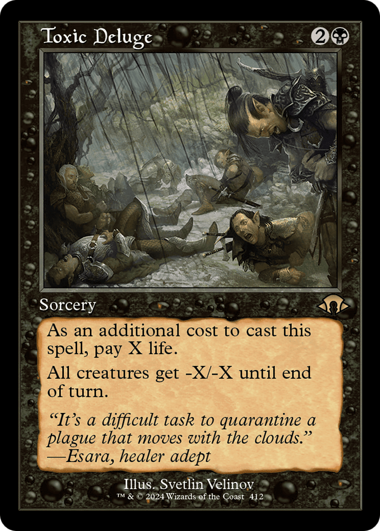 Toxic Deluge (Retro) [Modern Horizons 3] Foil