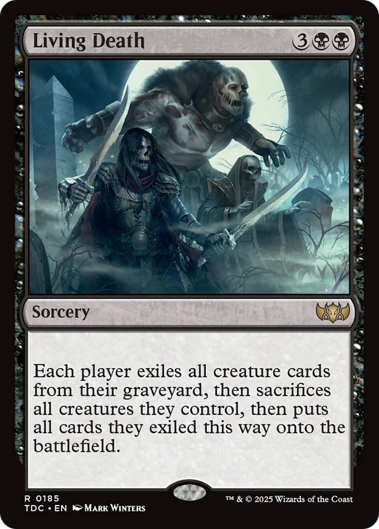 Living Death (185) [Commander: Tarkir: Dragonstorm]