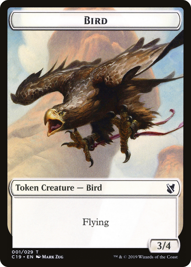 Bird (TC19-001) - Commander 2019 Tokens