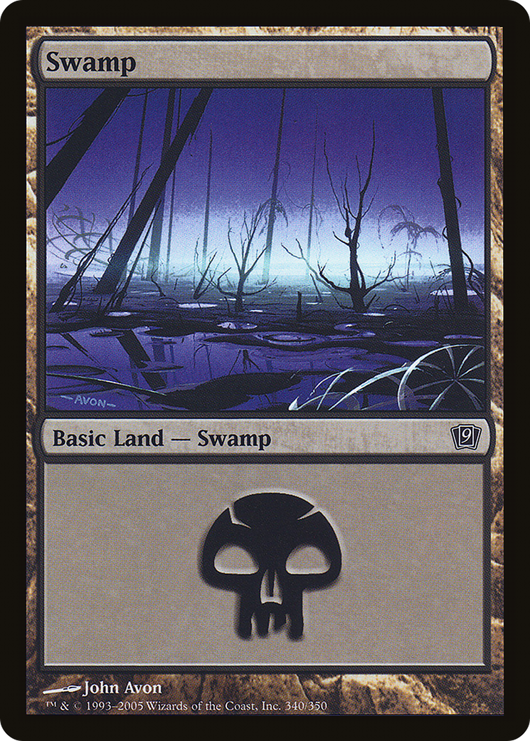 Swamp (340) [Ninth Edition] Foil
