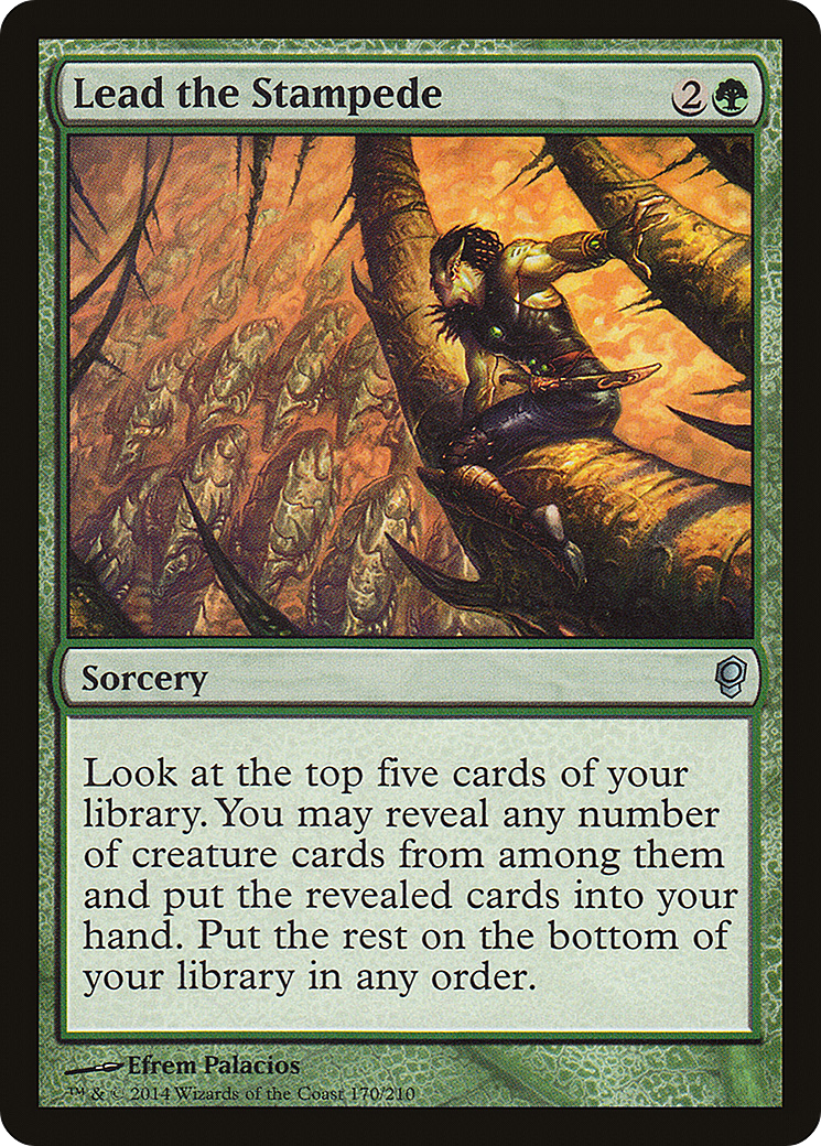 Lead the Stampede [Conspiracy] Foil