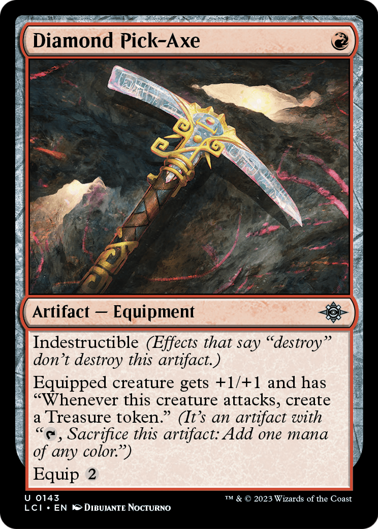 Diamond Pick-Axe [The Lost Caverns of Ixalan] Foil