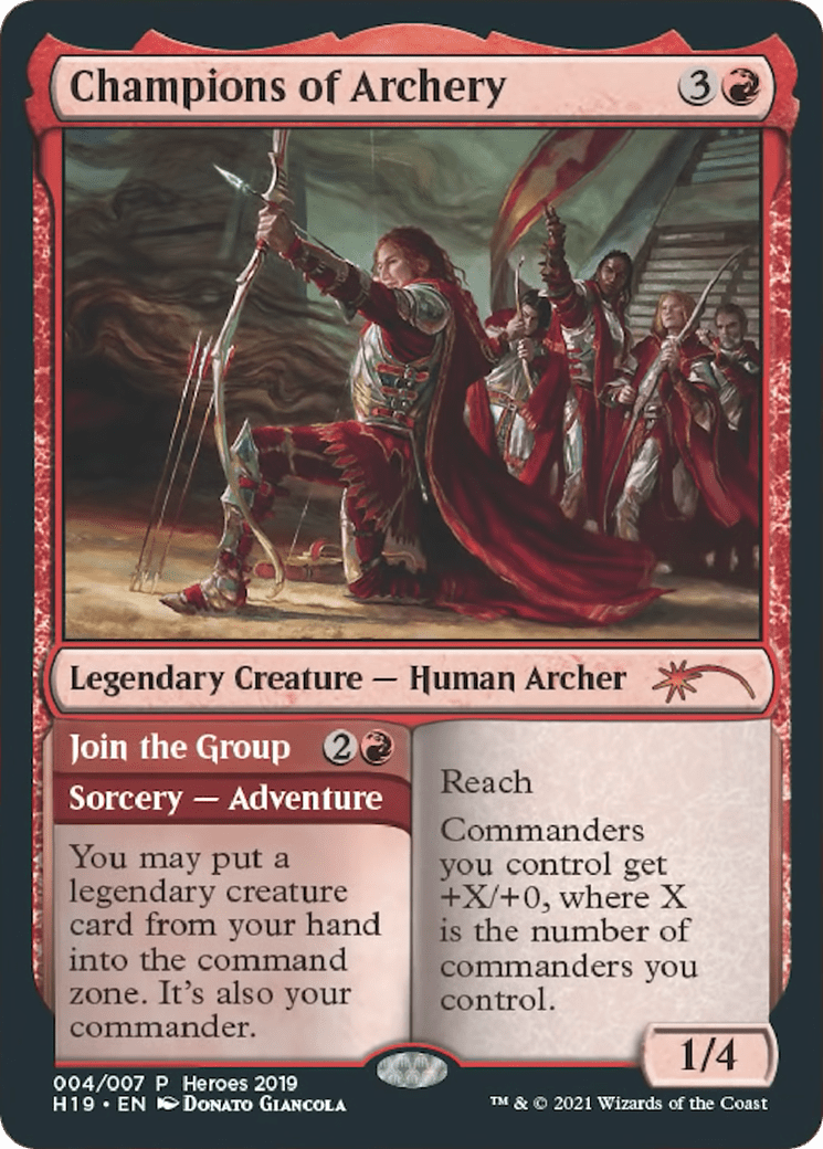 Champions of Archery // Join the Group [Heroes of the Realm 2019]