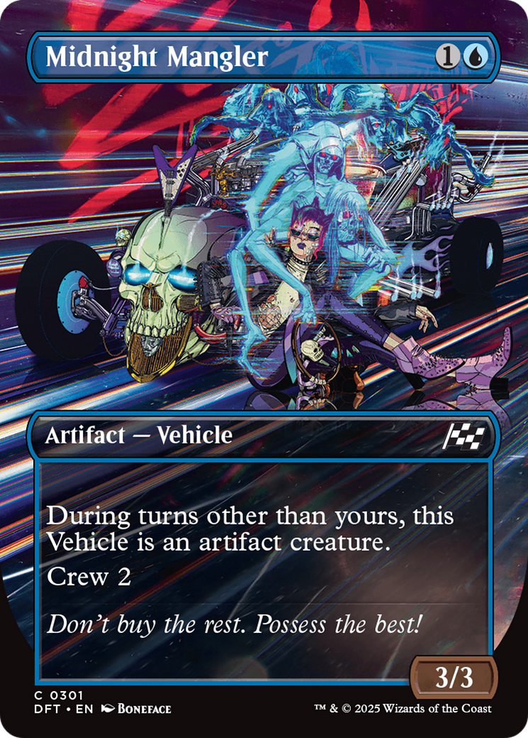 Midnight Mangler |  Foil (301) [Aetherdrift]