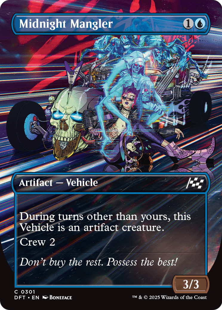 Midnight Mangler |  Foil (301) [Aetherdrift]