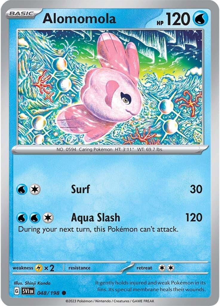 Alomomola 048- SV01 Scarlet & Violet Base Set Reverse Holofoil