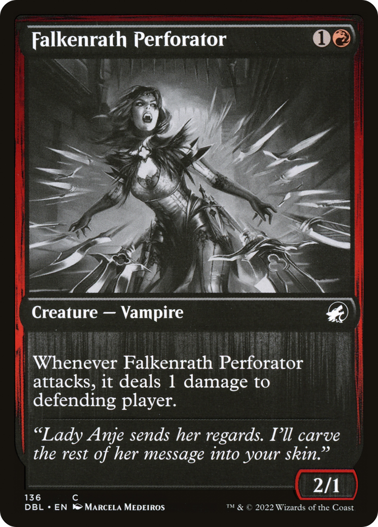 Falkenrath Perforator [Innistrad: Double Feature] Foil