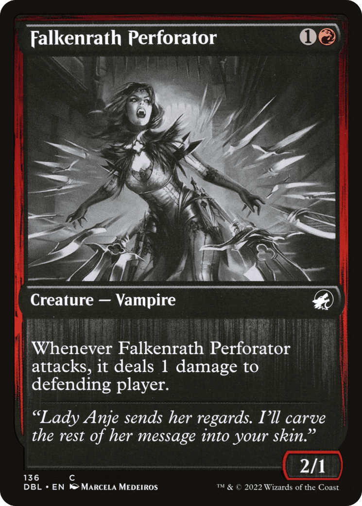 Falkenrath Perforator [Innistrad: Double Feature] Foil