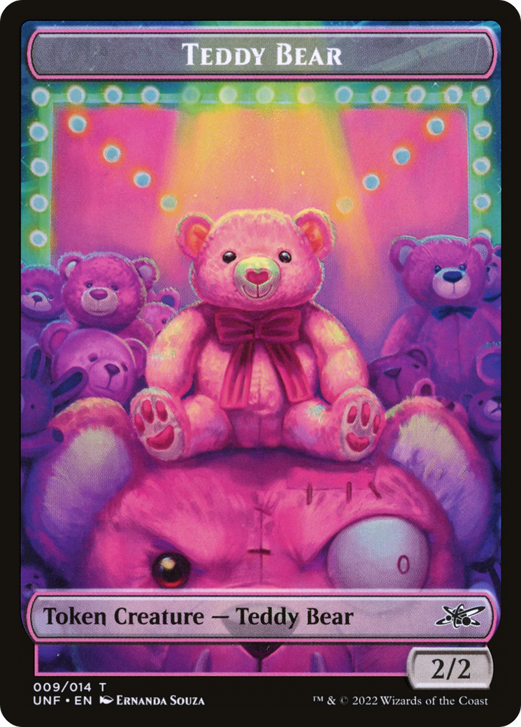 Teddy Bear (TUNF-009) - Unfinity Tokens Foil