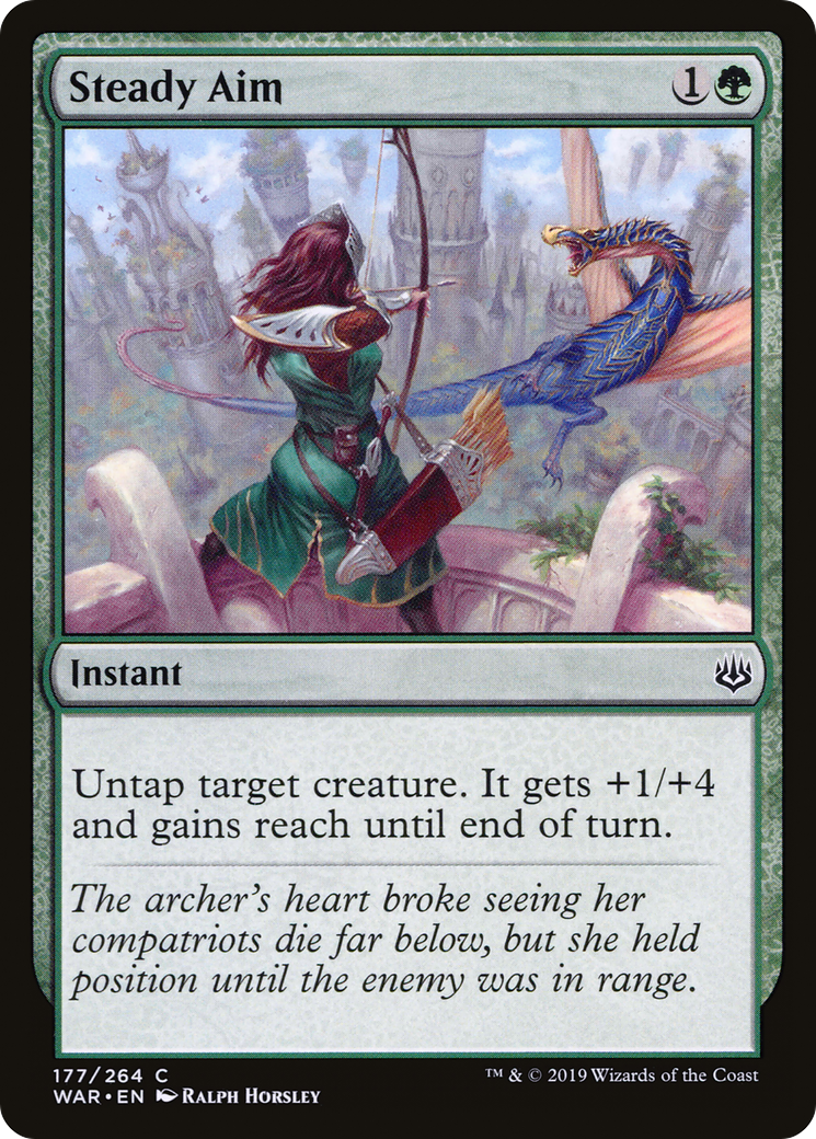 Steady Aim [War of the Spark] Foil