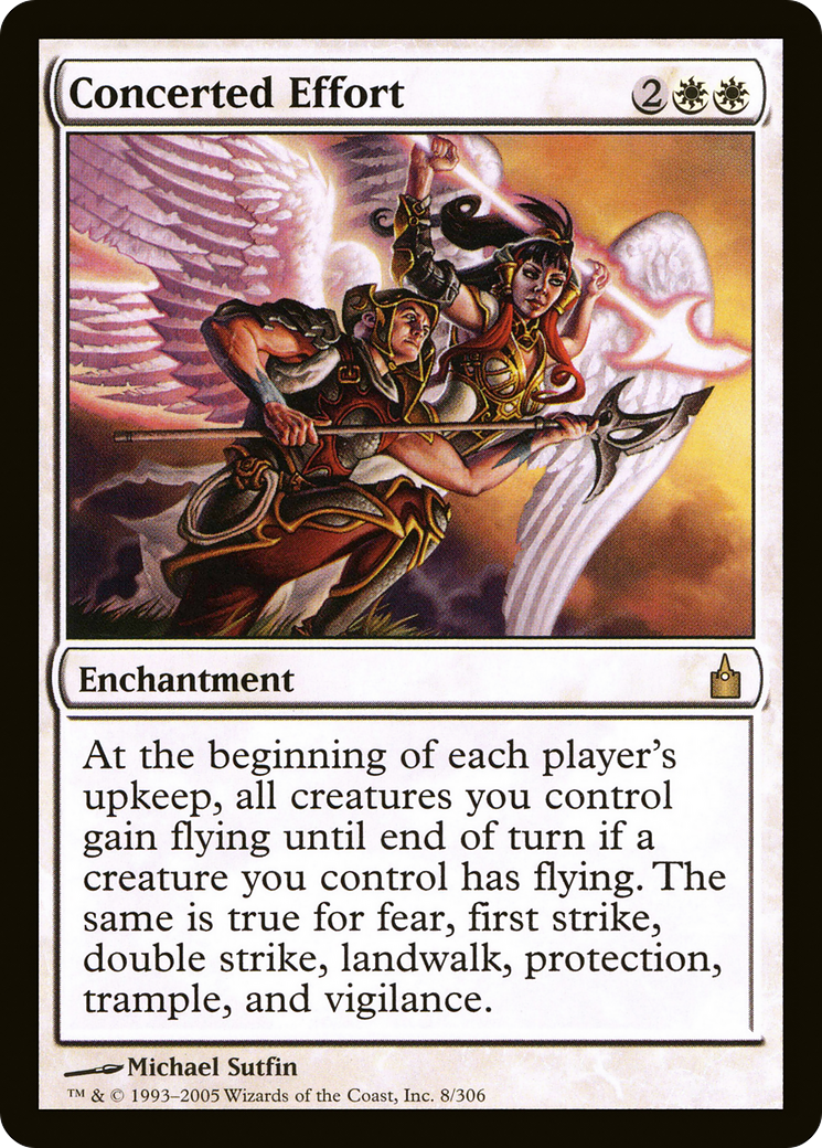 Concerted Effort [Ravnica: City of Guilds] Foil