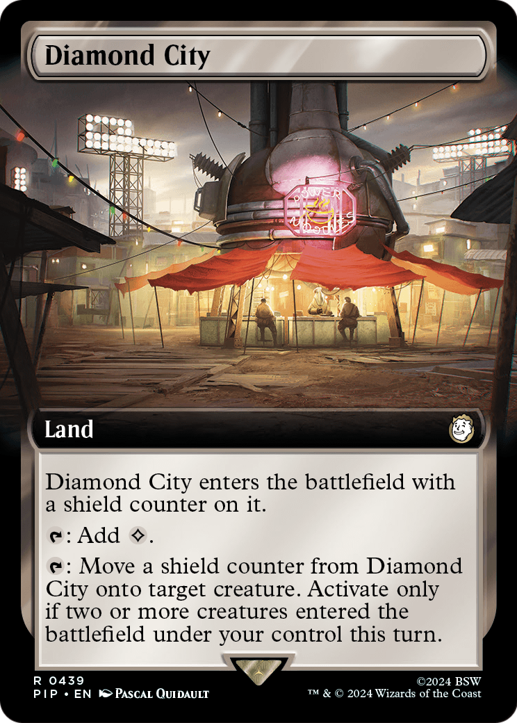 Diamond City (Extended Art) [Fallout] Foil