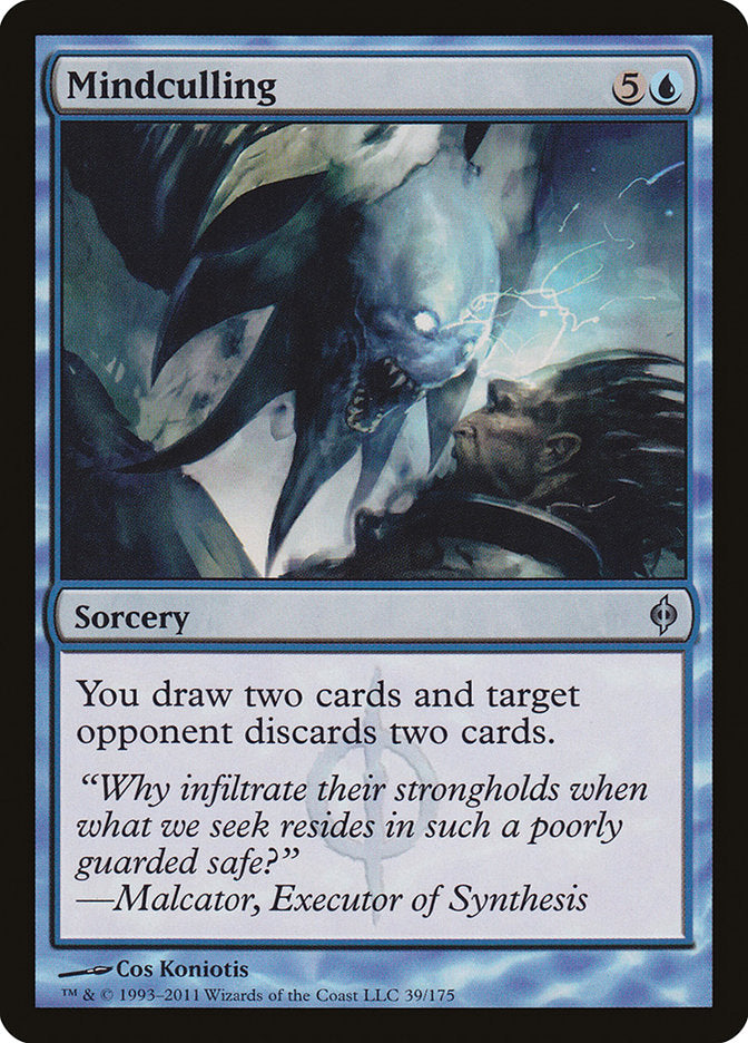 Mindculling 39/175 (New Phyrexia) 
