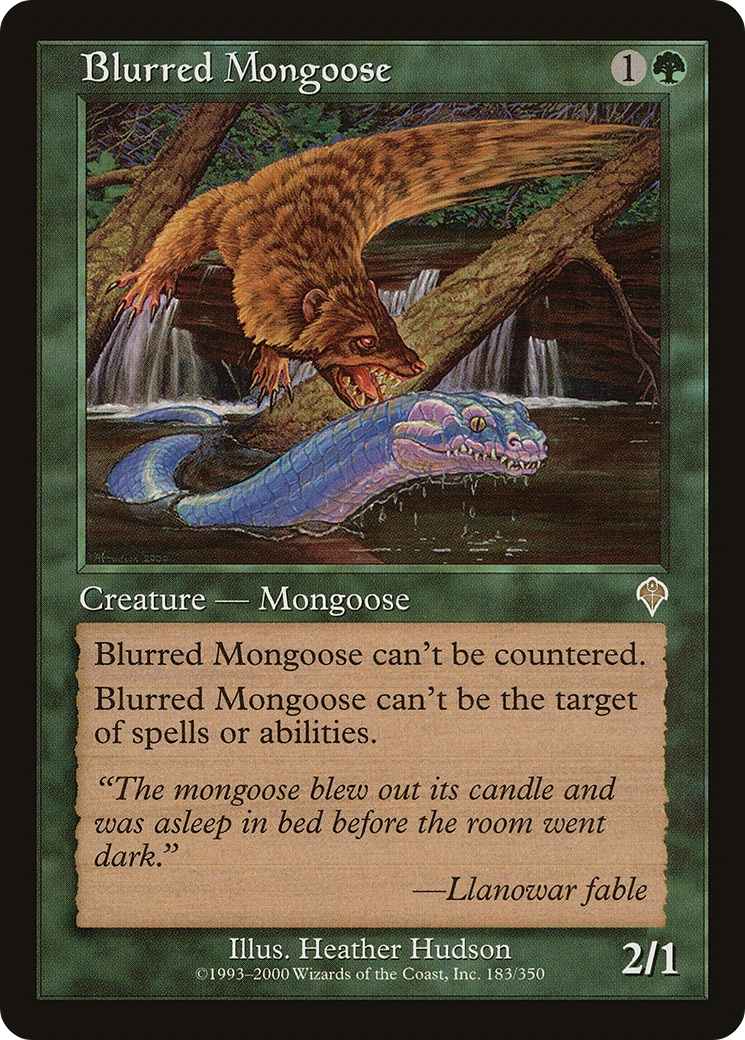 Blurred Mongoose [Invasion] Foil