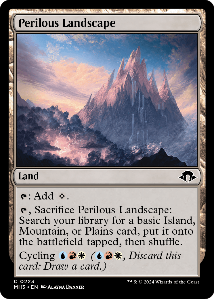 Perilous Landscape [Modern Horizons 3] Foil