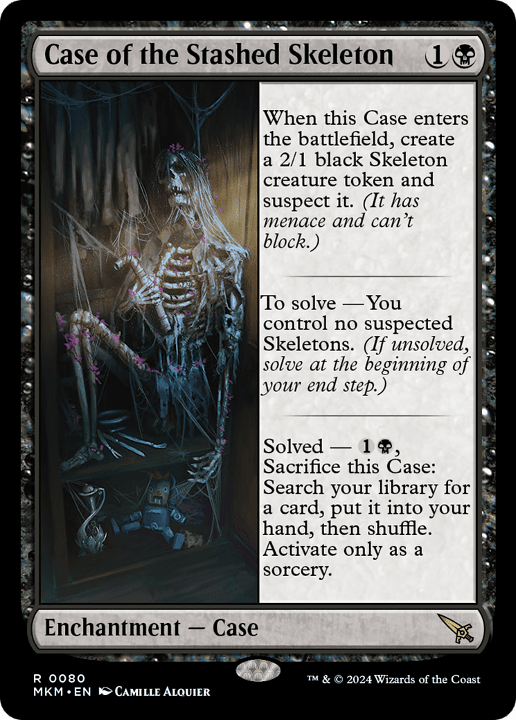 Case of the Stashed Skeleton [Murders at Karlov Manor] Foil