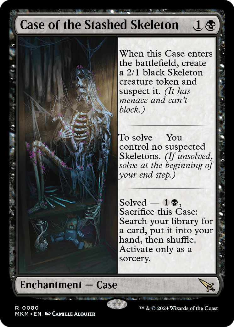 Case of the Stashed Skeleton [Murders at Karlov Manor] Foil