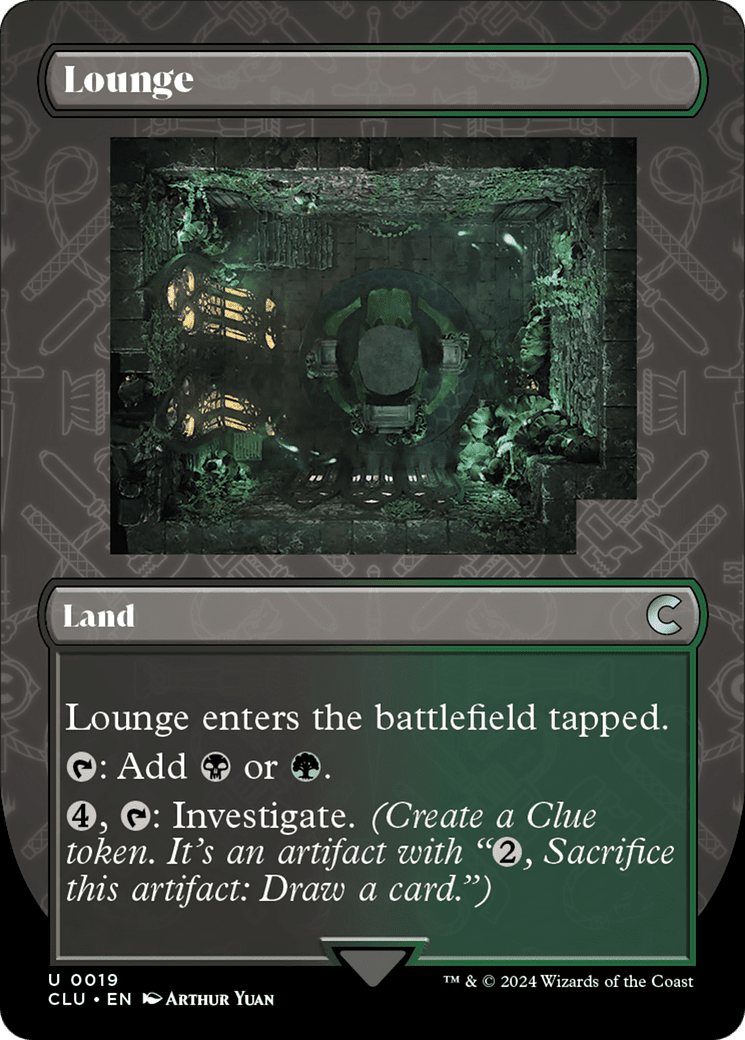 Lounge (Borderless) [Ravnica: Clue Edition]