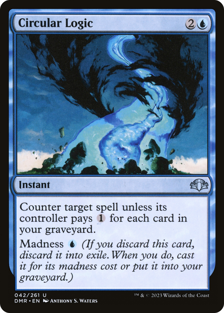 Circular Logic [Dominaria Remastered] Foil