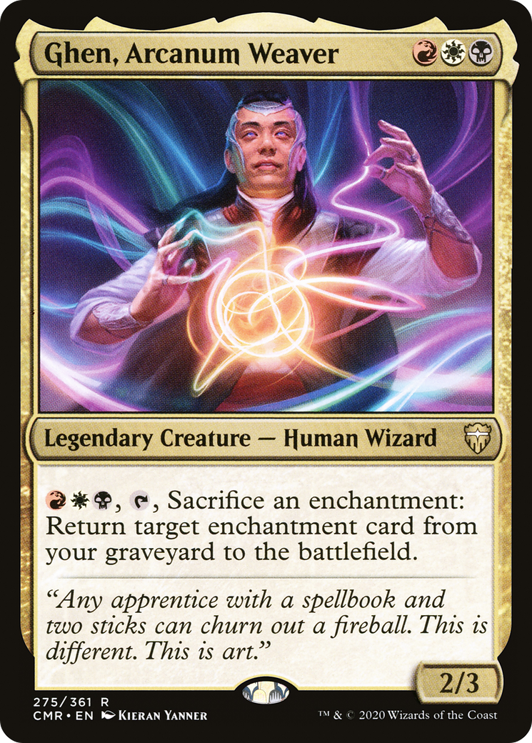 Ghen, Arcanum Weaver [Commander Legends] Foil