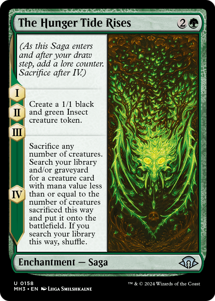 The Hunger Tide Rises [Modern Horizons 3] Foil