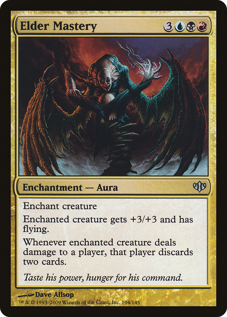 Elder Mastery [Conflux] Foil