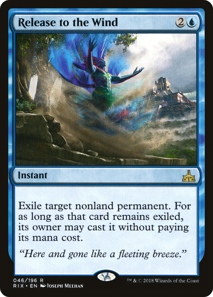 Release to the Wind [Rivals of Ixalan] Foil