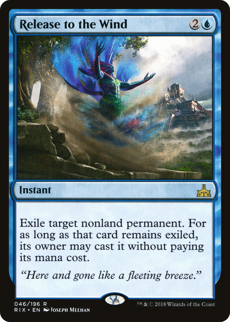 Release to the Wind [Rivals of Ixalan] Foil