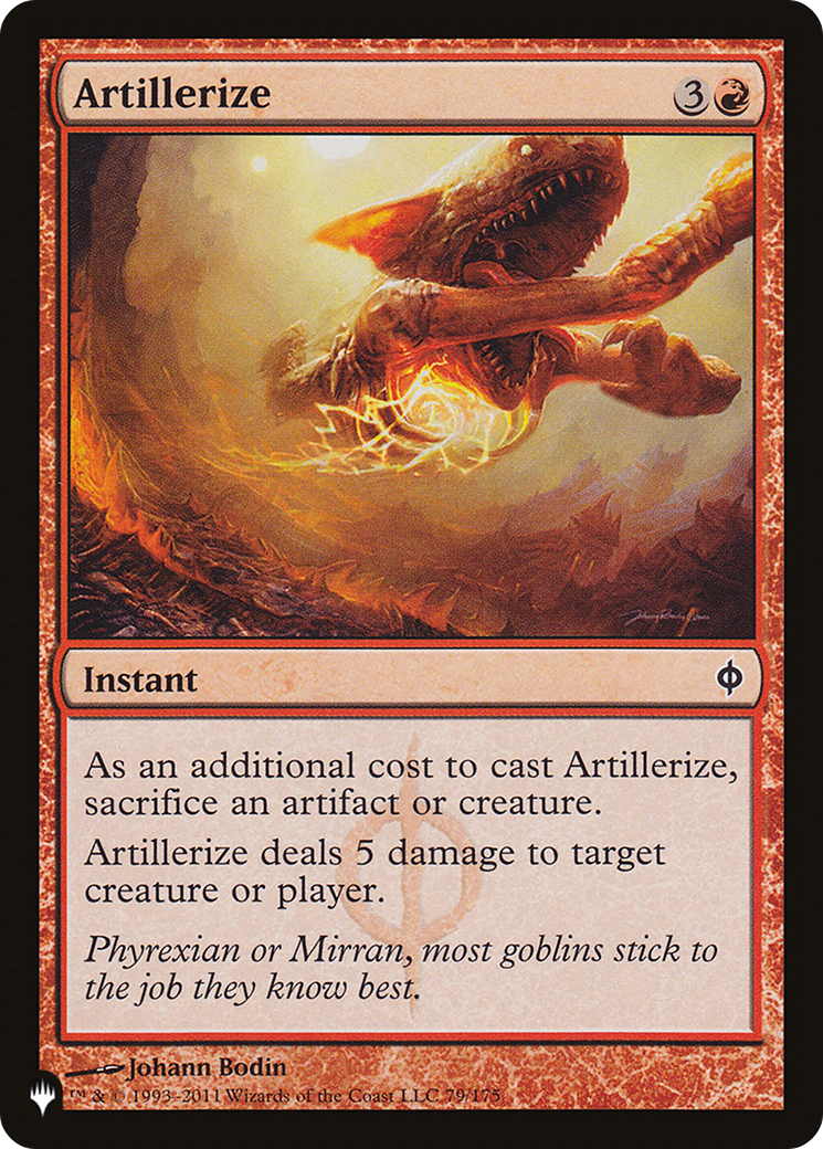 Artillerize |  (NPH-79) [The List]