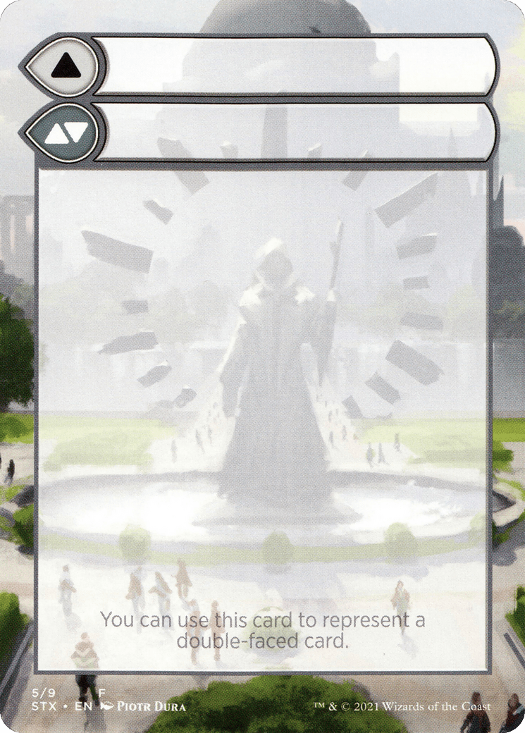 Double-Faced Substitute Card (SSTX-005) - Strixhaven: School of Mages Substitute Cards (Borderless)
