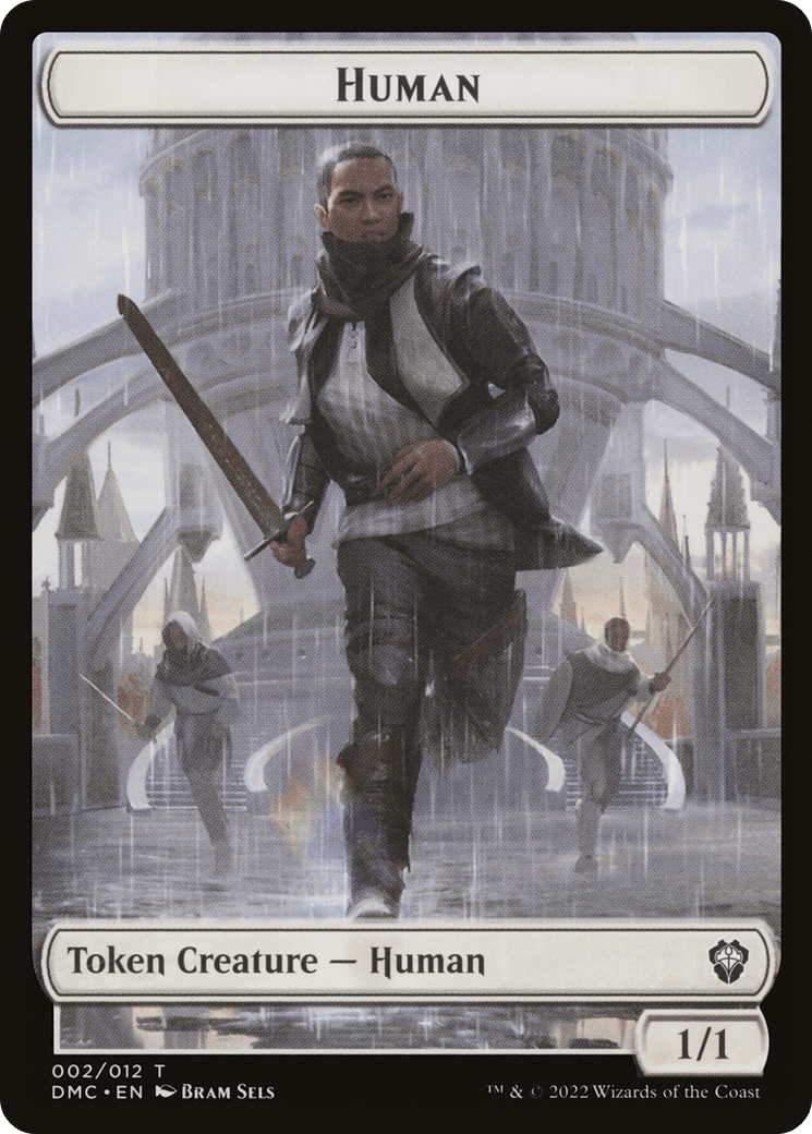Human (TDMC-002) - Dominaria United Commander Tokens