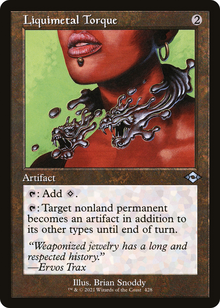 Liquimetal Torque (Retro) [Modern Horizons 2] Foil