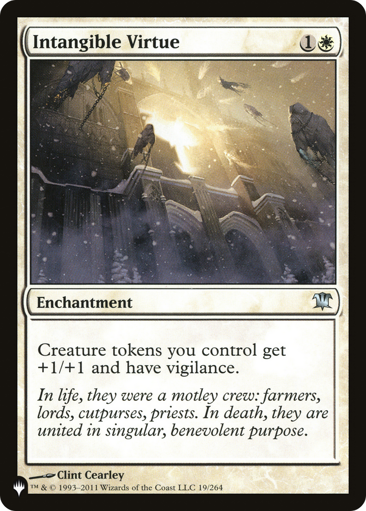Intangible Virtue |  (ISD-19) [The List]
