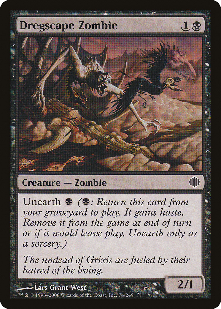Dregscape Zombie [Shards of Alara]