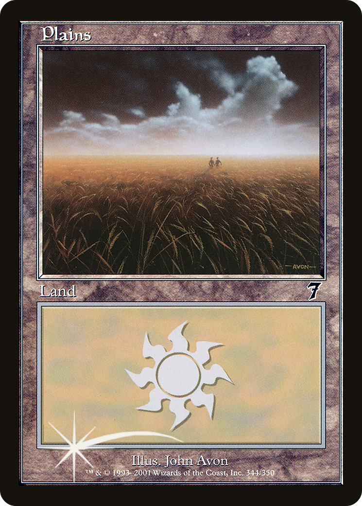 Plains (344) [Seventh Edition] Foil