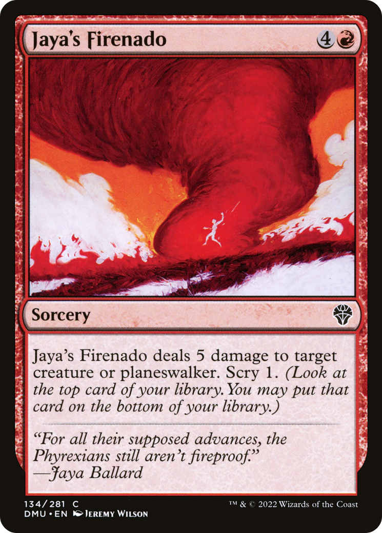 Jaya's Firenado [Dominaria United] Foil