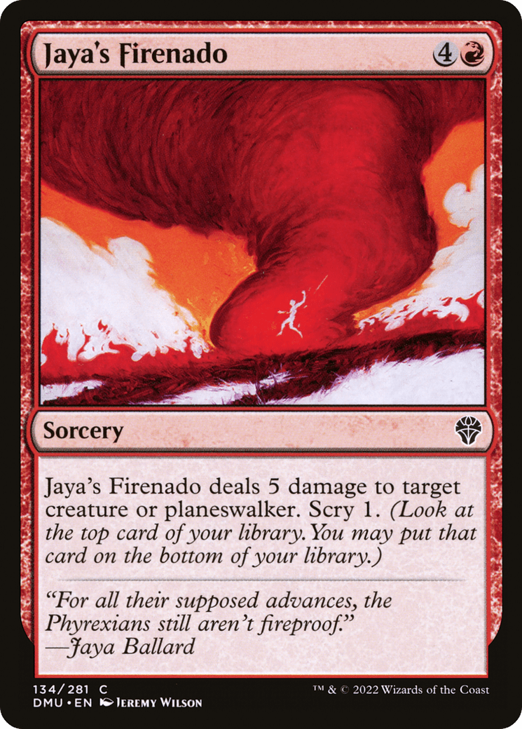 Jaya's Firenado [Dominaria United] Foil