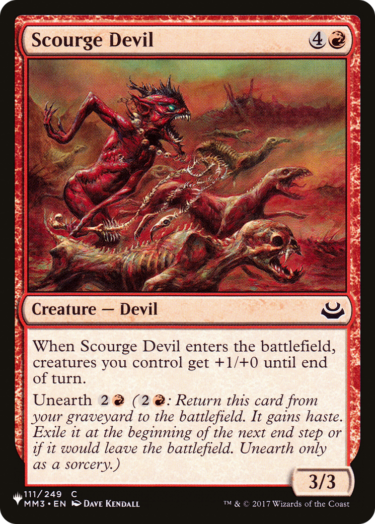 Scourge Devil |  (MM3-111) [The List]