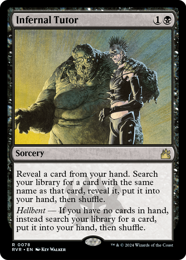 Infernal Tutor [Ravnica Remastered] Foil