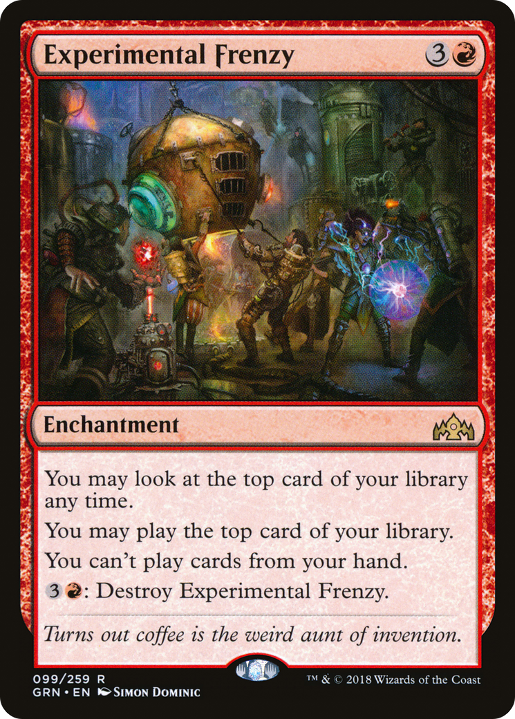 Experimental Frenzy [Guilds of Ravnica] Foil