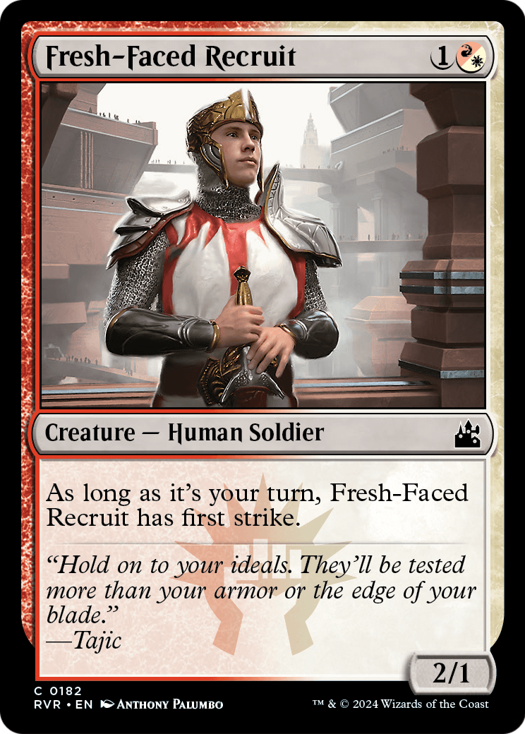 Fresh-Faced Recruit [Ravnica Remastered] Foil