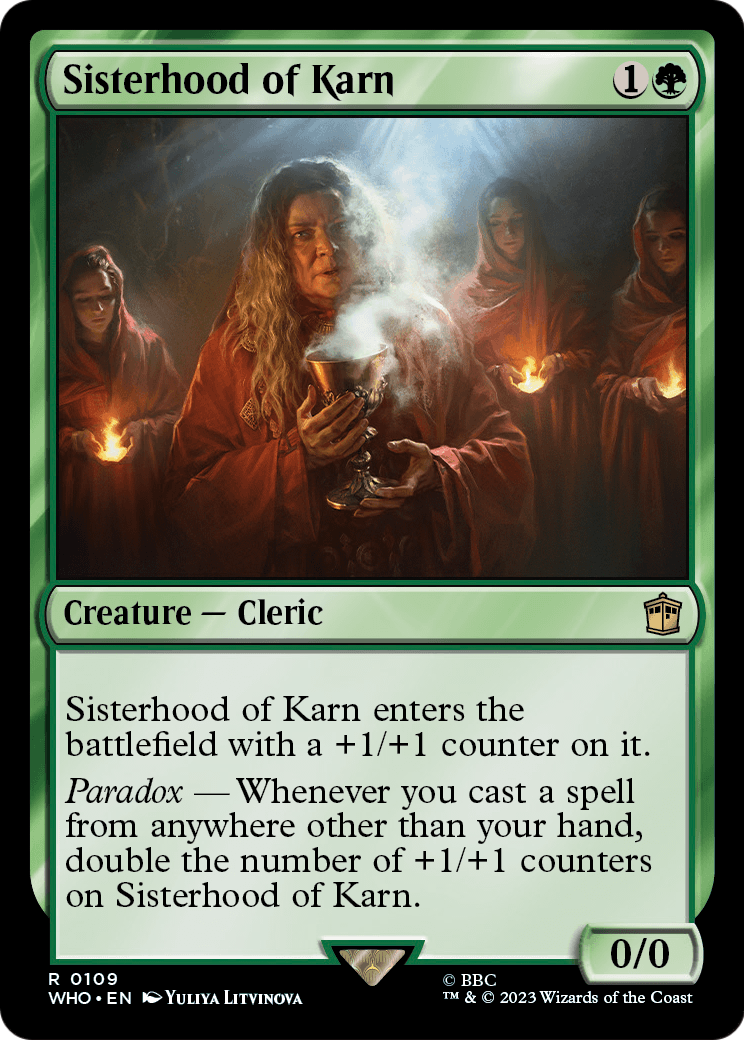 Sisterhood of Karn [Doctor Who] Foil