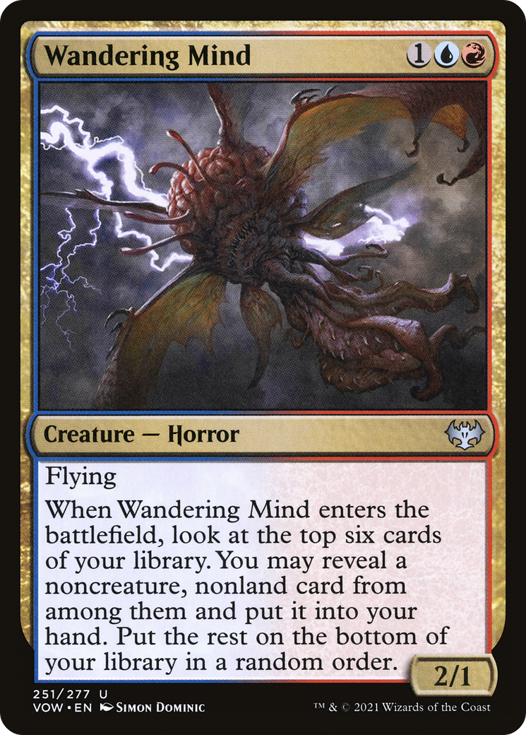 Wandering Mind [Innistrad: Crimson Vow] Foil