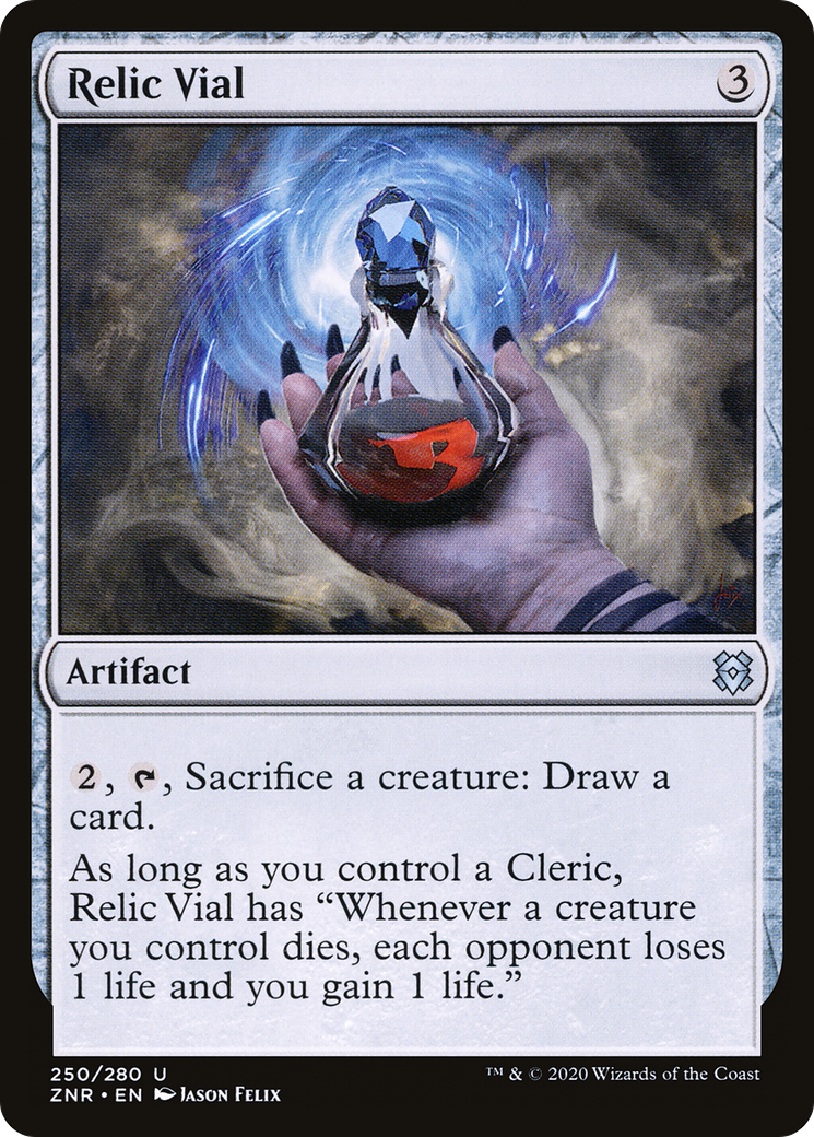 Relic Vial [Zendikar Rising] Foil