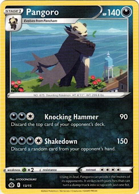 Pangoro 013/015 (McDonald's Promos 2022) 