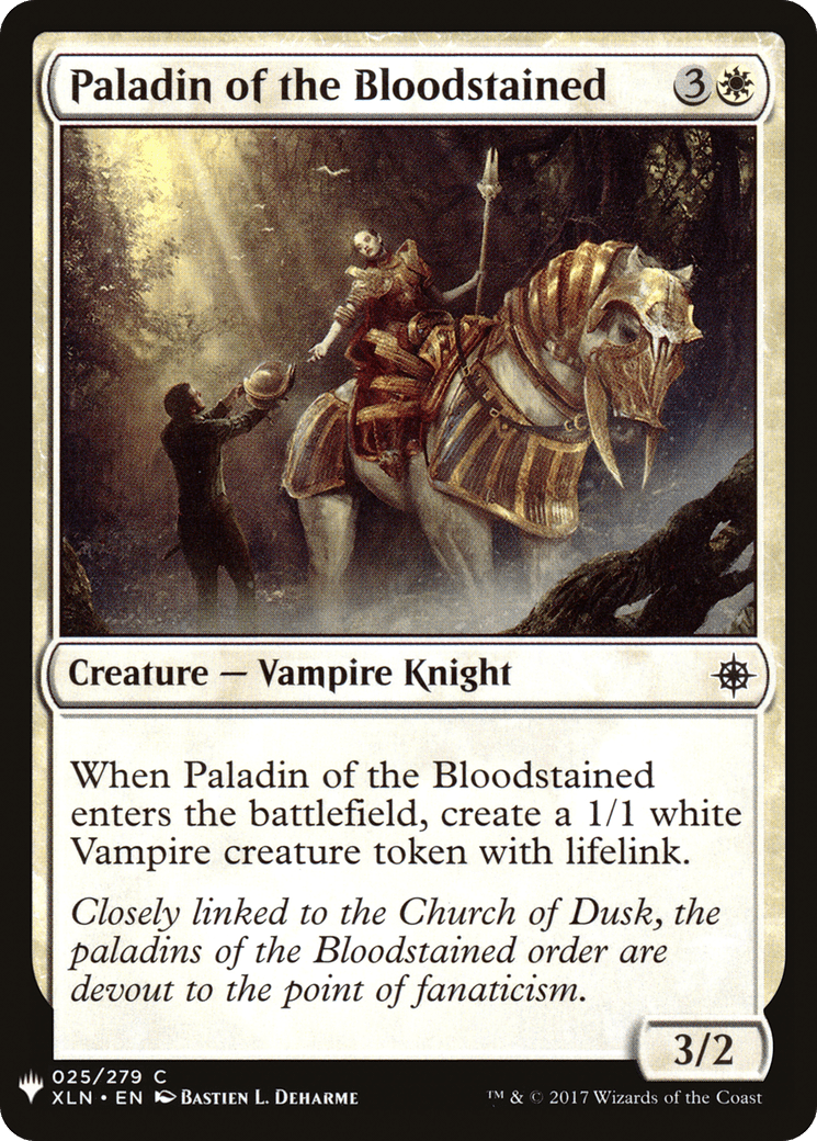 Paladin of the Bloodstained |  (XLN-25) [The List]