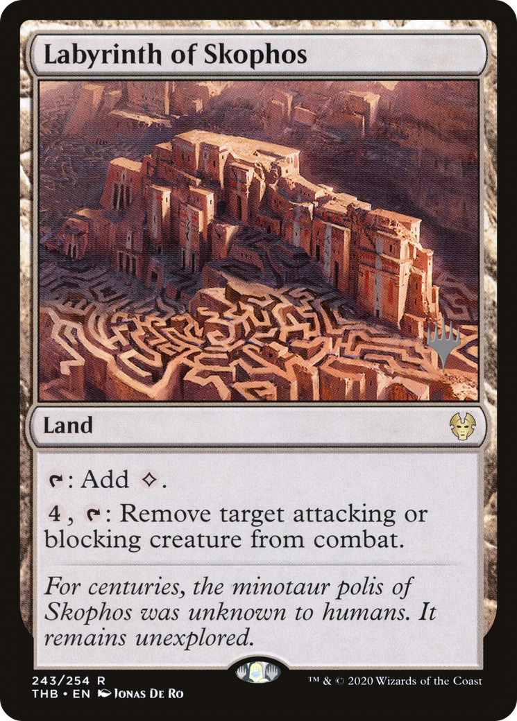 Labyrinth of Skophos (Promo Pack) [Theros Beyond Death Promos] Foil