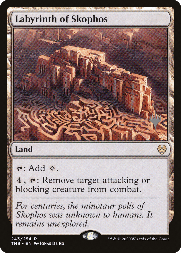 Labyrinth of Skophos (Promo Pack) [Theros Beyond Death Promos] Foil